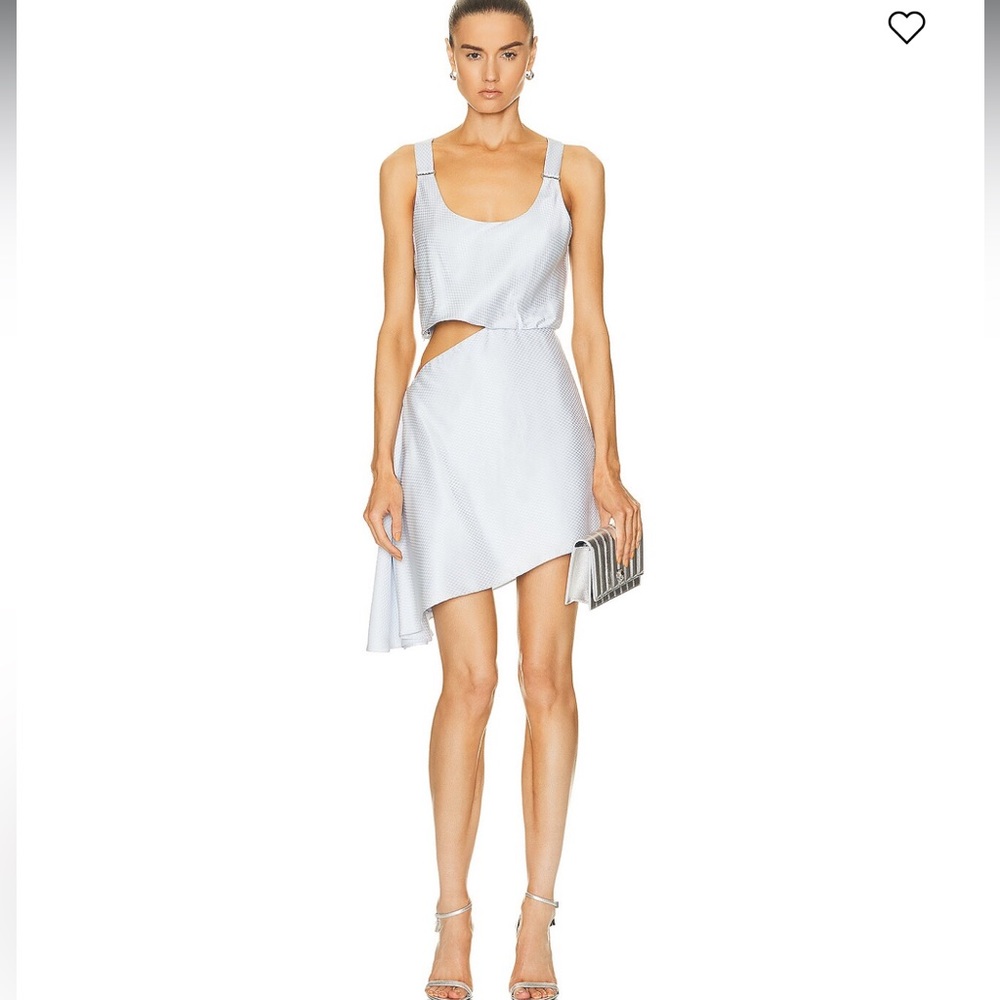 Nwt BRANDON MAXWELL Elsie Mini Dress sz 12 #T4